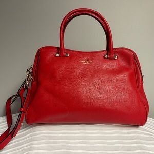 Used Red Kate Spade Purse